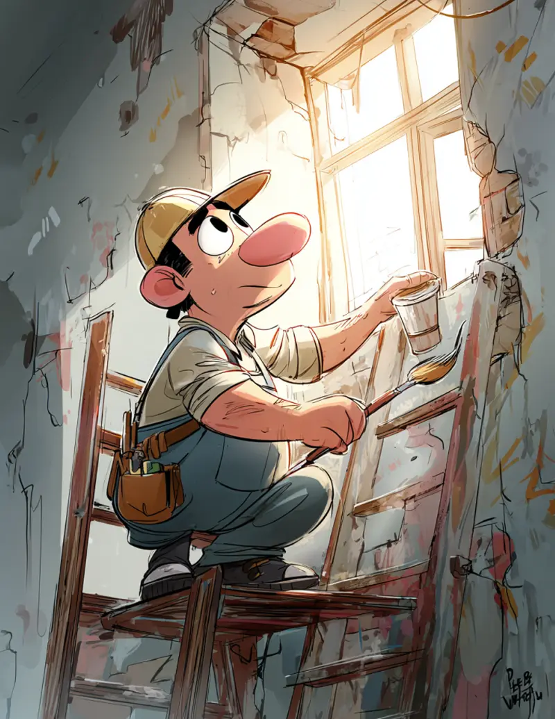 peinture travaux maison