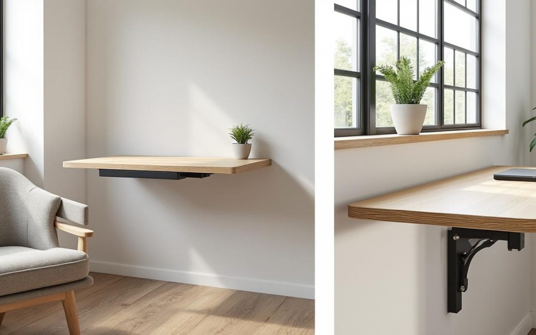 Installer une table murale pour optimiser son espace