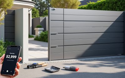 Portail autoportant : avantages, installation et prix