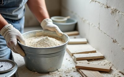Réussir un enduit à la chaux : étapes et dosage