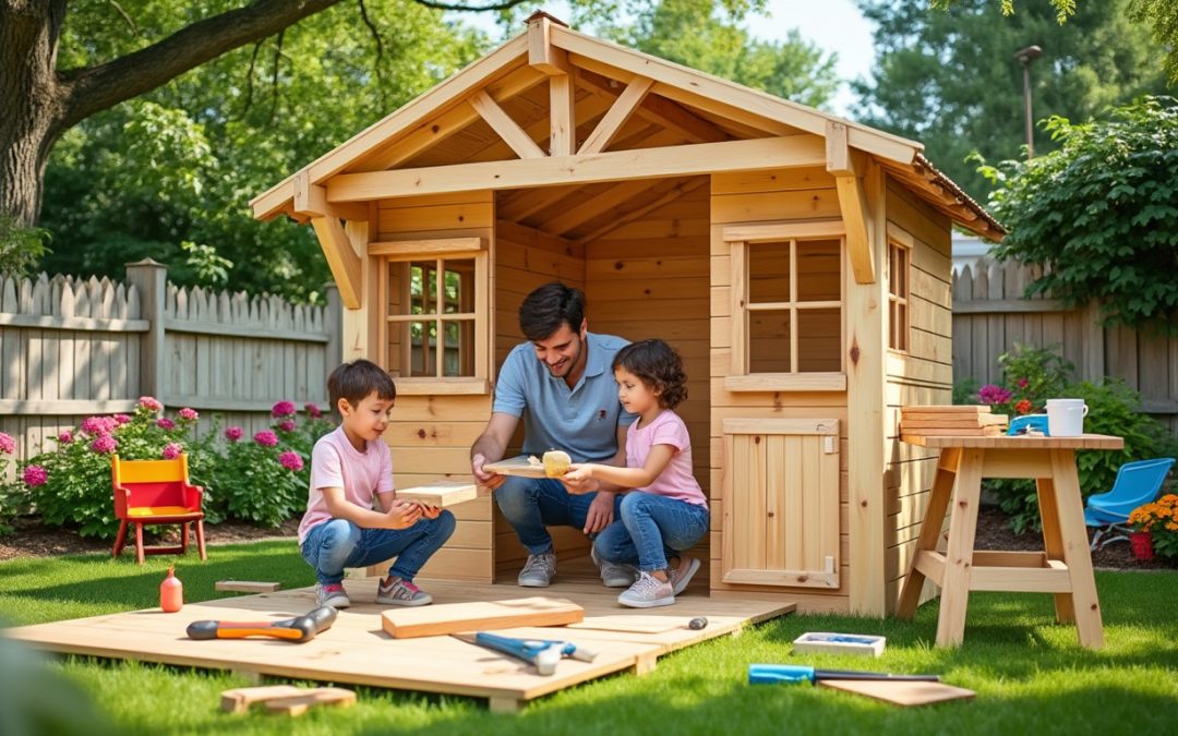 découvrez comment construire une cabane de jardin pour enfant grâce à nos étapes détaillées et conseils pratiques, pour un espace ludique et sécurisé en plein air.
